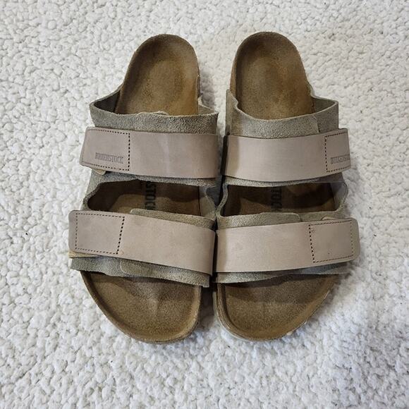 Birkenstock Uji Nubuck/ Suede in Taupe Mens  Size: 43/ 10-10.5 US wide